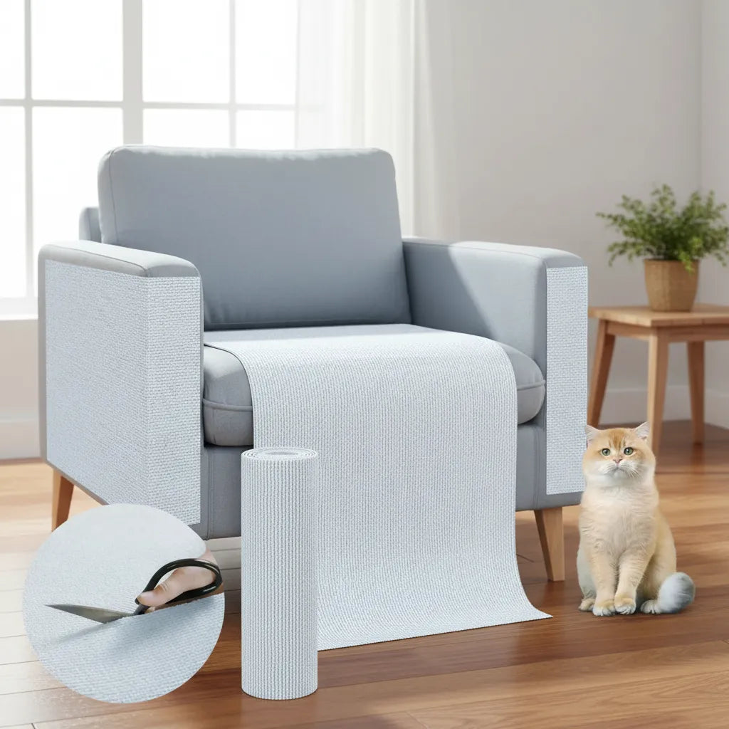 Rascador Gato Protector Sofa Sillón Adhesivo Grande Calidad