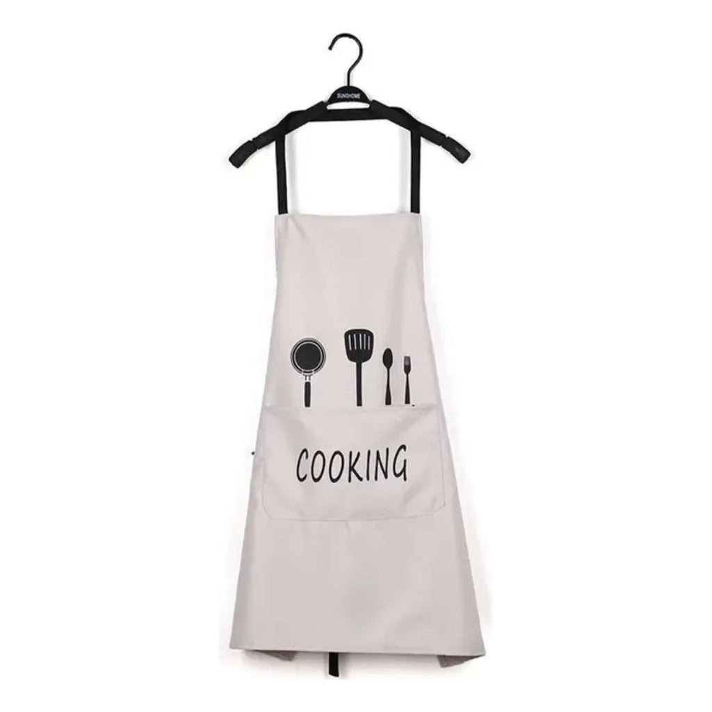 Delantal De Cocina Chef Unisex Con Ajuste + Bolsillo