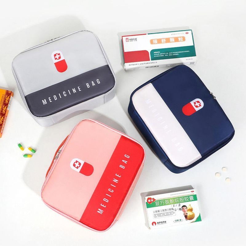 Botiquín Remedios Primeros Auxilios - Rojo