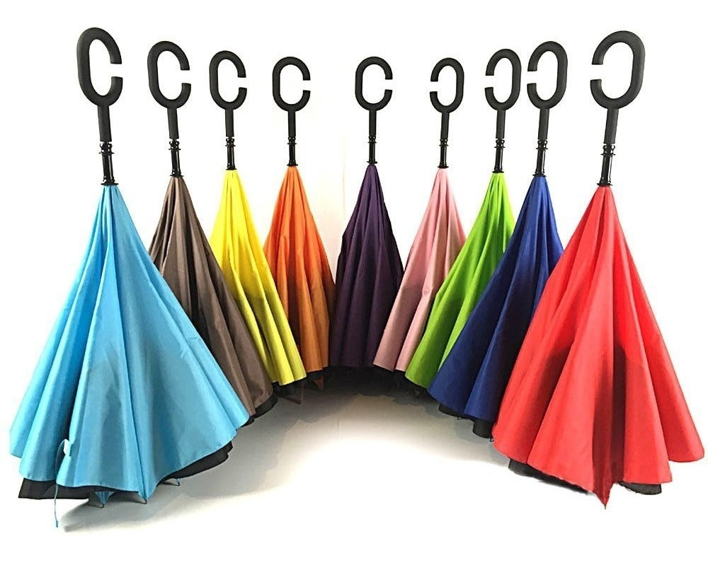 Paraguas Reversible - Naranja