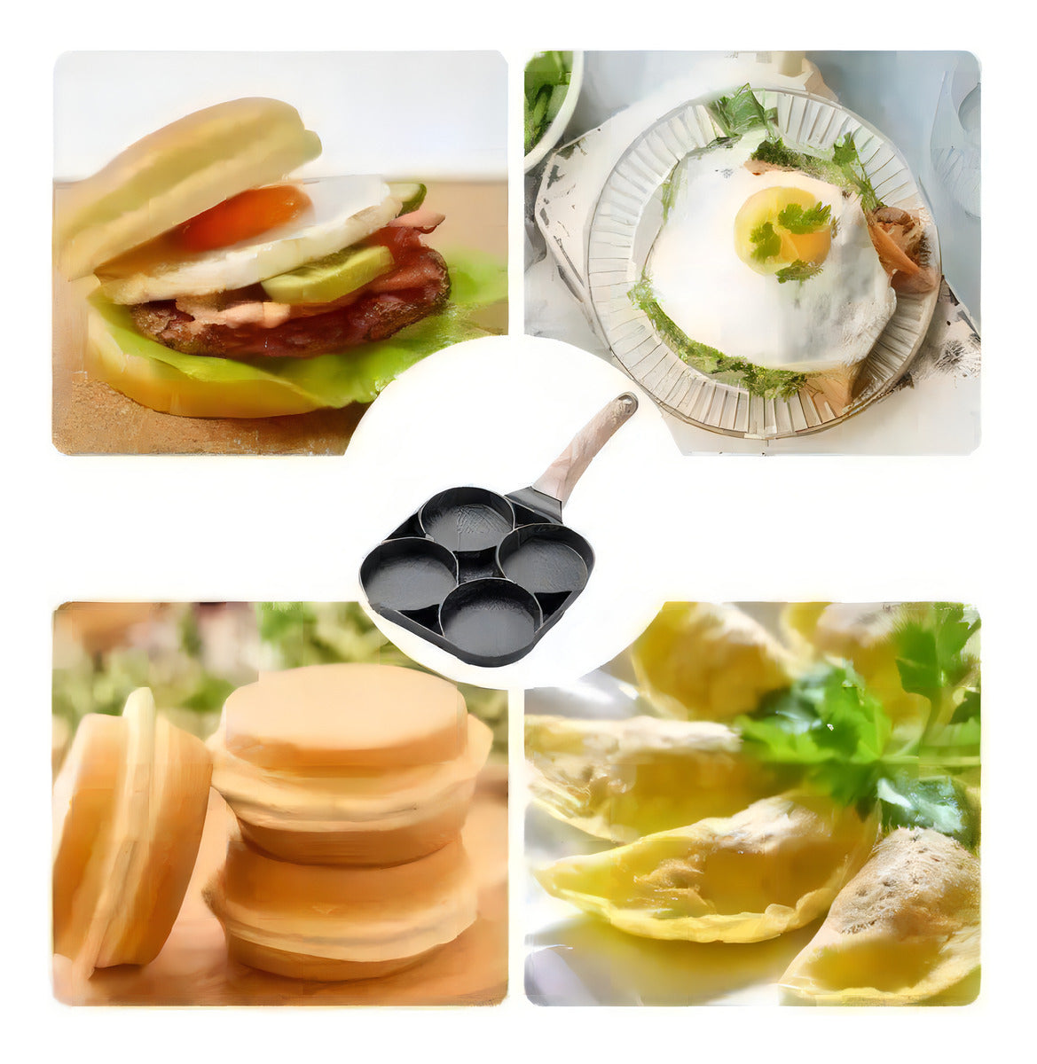 Sartén Antiadherente 4 Divisiones