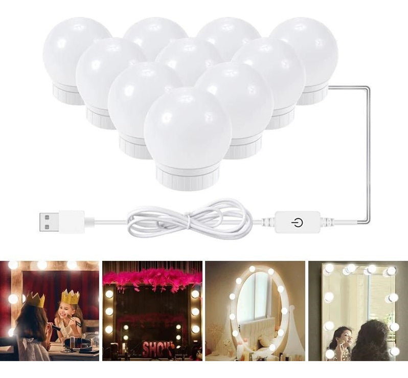 Luces para Espejo Maquillaje Hollywod