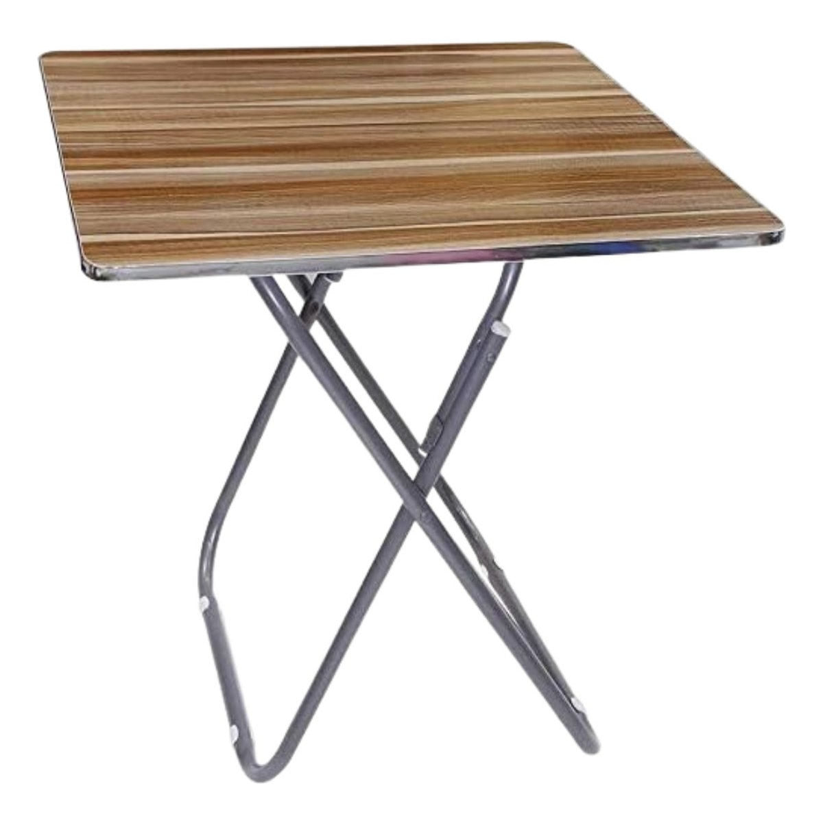 Mesa Plegable Simil Madera 60x60cm