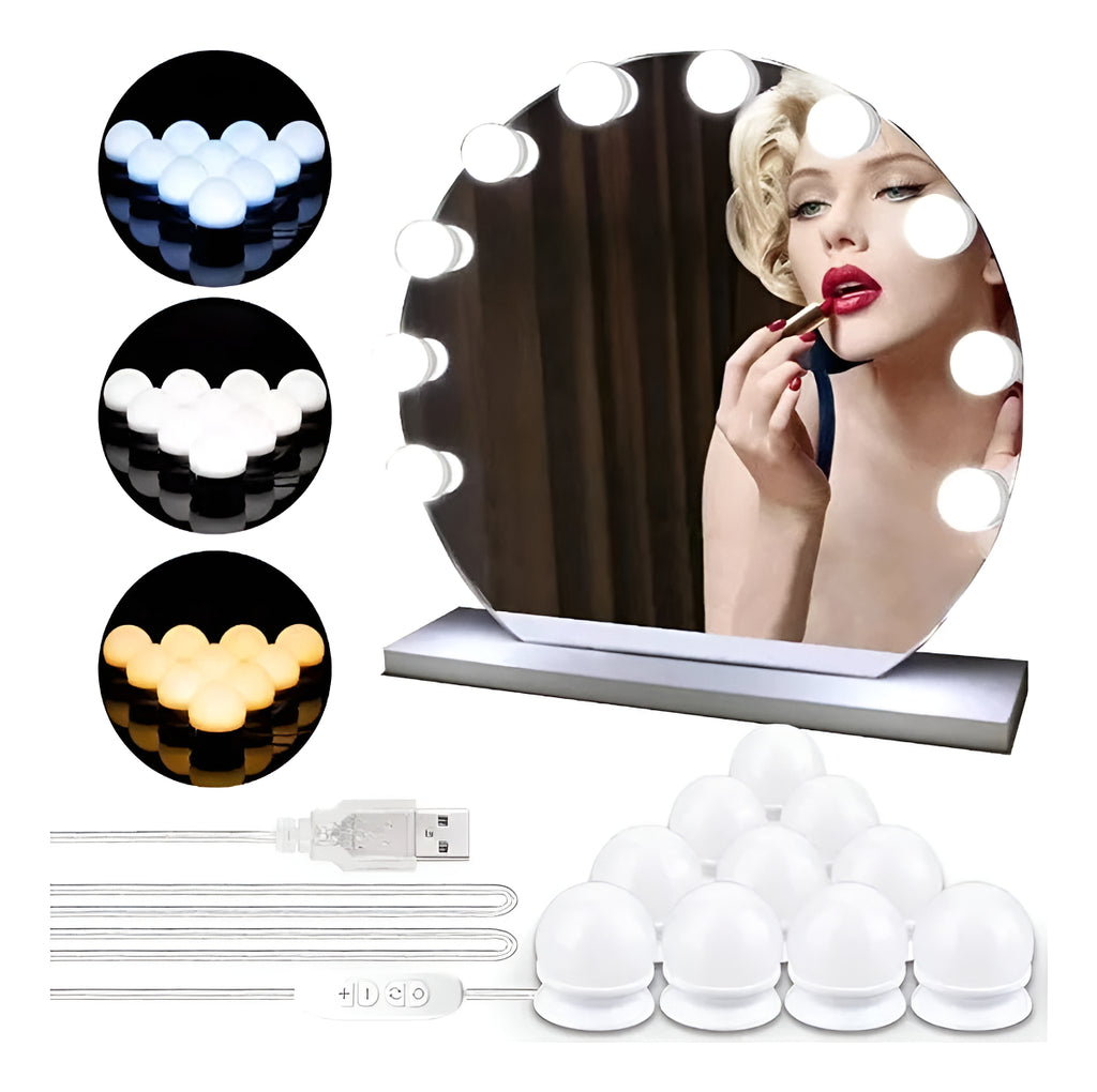 Luces para Espejo Maquillaje Hollywod