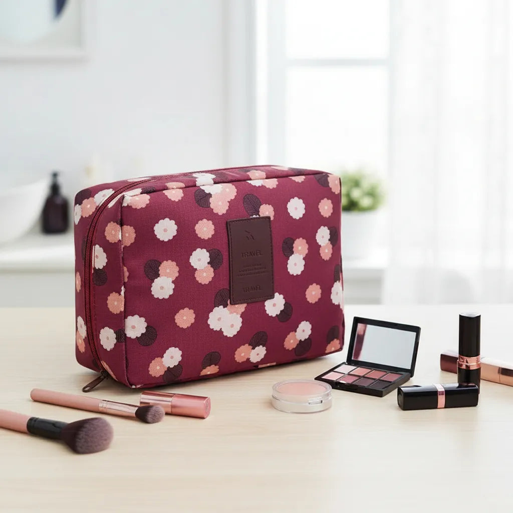 Organizador De Cosméticos Porta Maquillaje Estuche Neceser