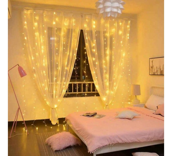 Cortina luz 3x3 metros Cálida