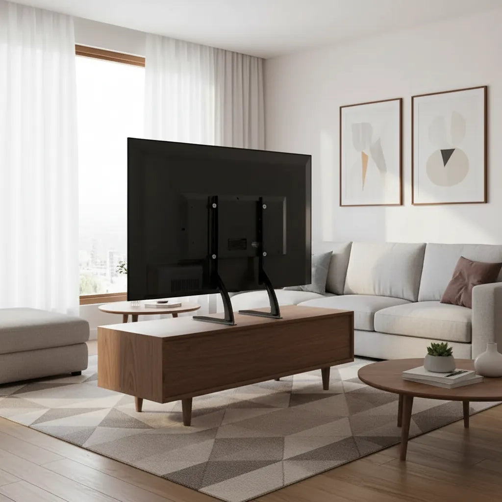 Soporte De Pie Regulable Para Tv 37-75' Negro