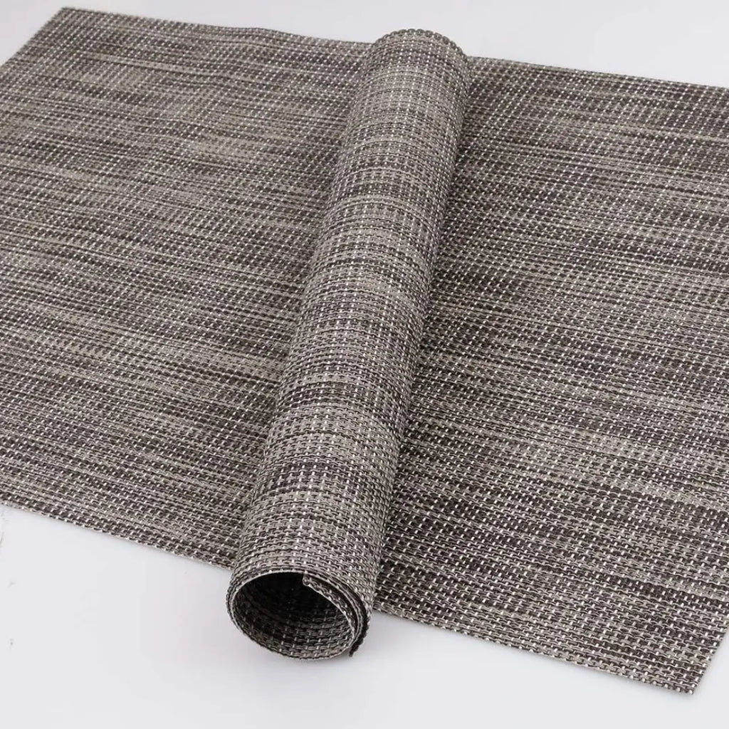 Mantel Individual Mesa Estilo Tejido Pvc Premium