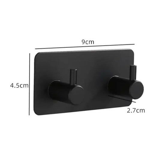 Perchero Adhesivo 2 Ganchos